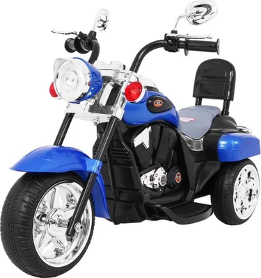 Image de description2025 : CHOPPER NIGHTBIKE tricycle - bleu Véhicule électrique