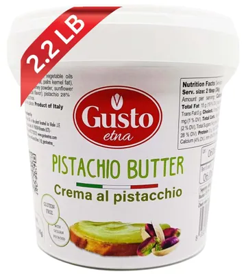 Immagine prodotto di Crema di pistacchio Crema al pistacchio di sicilia 1kg - Gusto Etna