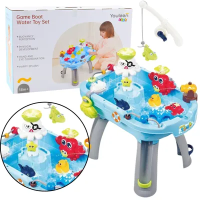 Produktbild von Interaktiver Wassertisch zum Angeln, Wasserzubehör, Blau