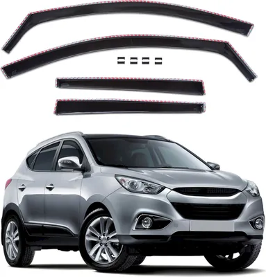Obrázek produktu pro J&J Automotive | SCOUTT Deflektor / Ofuky oken pro Hyundai ix35 2010-2015 4ks