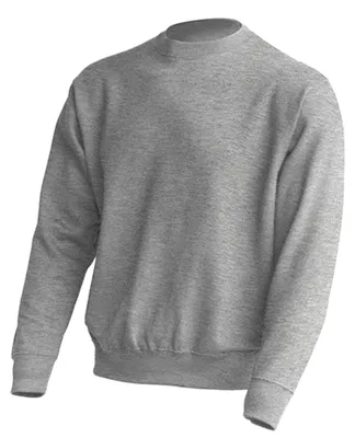 Produktbild von JHK - Sweatshirt für Herren/Damen Uni, Rundhalsausschnitt LT4598 (XL) (Grau meliert)