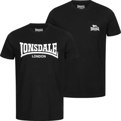 Produktbild von Lonsdale Sus Kurzarm-t-shirt 2 Einheiten Schwarz M Mann Schwarz M