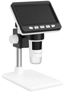 Immagine prodotto di Genetic 4058 Microscopio digitale con LCD, HD, Zoom 50x-1000x