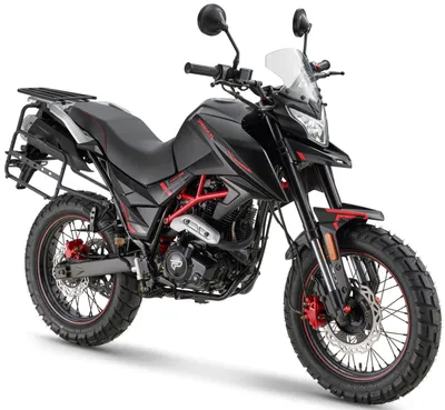 Produktbild von PRIKE Motorrad PXA 125 Adventure, E5+, 124 ccm, 85 km/h, Euro 5+, 7,3 kW, 9,9 PS, CBS, 125er Reise-Enduro, digitales Cockpit