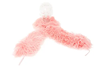 Produktbild von Tibet Lammfell Boa Schal JYB02 Rosa (Tops) 10x140cm