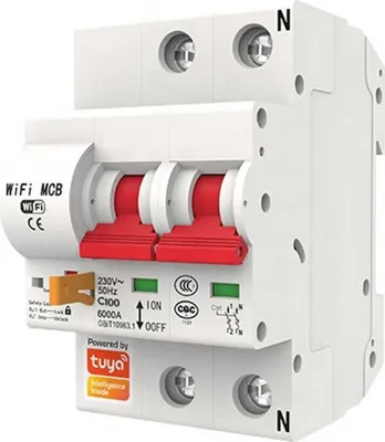 Produktbild von Pni Safehome Pt802p Intelligenter Schutzschalter Weiß Weiß One Size