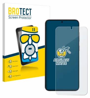 A product shot of a screen protector and its packaging.