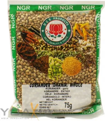 Produktbild von NGR Koriander - ganz (75g) | Coriander ( Dhania ) Whole