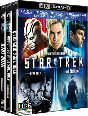 Productafbeelding van Paramount Star Trek 11+12+13 Blu-ray. Transparant. Één maat