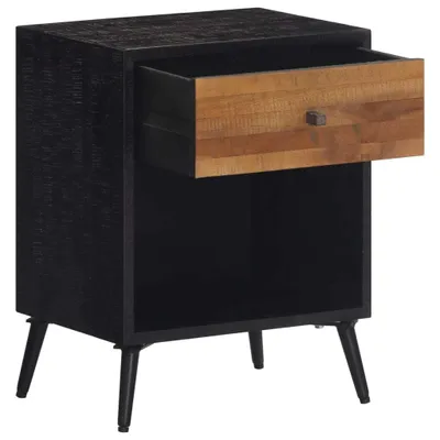 Zdjęcie produktu dla vidaXL Stolik nocny 40x30x50 cm z litego drewna tekowego
