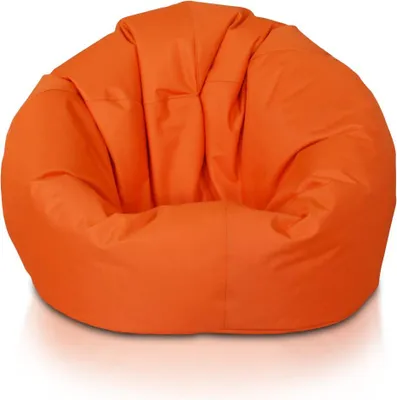 Produktbild von Ecopuf - Sitzsack, Schlumpf zum Sitzen Innen- und Außen, Größe L, Orange Nc9