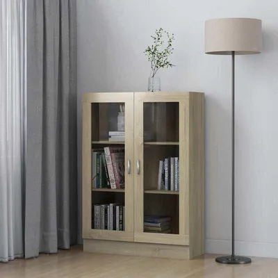 Image de Vitrine : armoire vitrée, étagère vitrée, présentoir, vitrine. Élégant