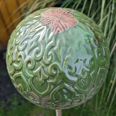 EuroSand Edelstahlkugel Deko – 80 Mm, Poliert, Glänzend, Als Garten- Oder Rosenkugel, Auch Schwimmend