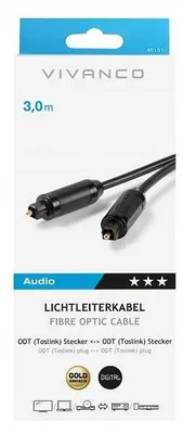 Obrázok produktu pre Kábel ViVanco™46151 Optický kábel ODT 3m