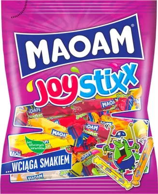 Zdjęcie produktu dla Maoam gumy owocowe Joystixx 140 g