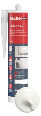 Image de acrylique structuré fischer Premium DSA 310 ml blanc