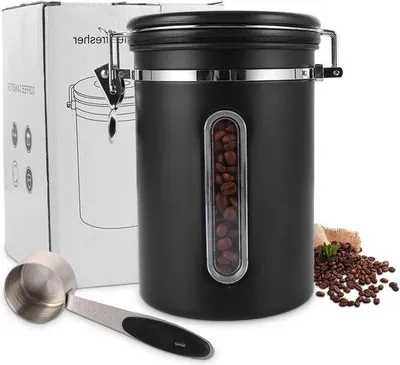 Produktbild von Luftdicht Kaffeebehälter Edelstahl 18L mit Deckel