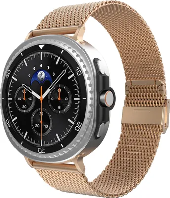 Image de Bracelet SilkSteel Samsung Galaxy Watch8 / Watch8 Classic, Rose or