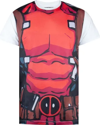 Obrázek produktu pro Deadpool - pánské tričko NS5254 (XL) (bílá/červená)