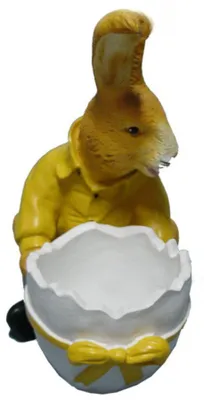 Immagine prodotto di Coniglietto di Pasqua Vaso di fiori Decorazione Vaso di fiori Decorazione Figura Statua Statue Nuovo