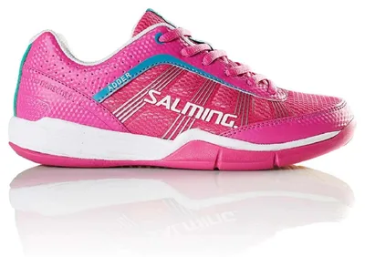 Produktbild von Salming Adder Indoor Handballschuhe Hallenschuhe pink/weiss/blau 1237076-5151, Schuhgröße:42 EU
