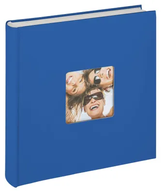Produktbild von Walther, FA-208-Z, Designalbum Fun royalblau, 30X30 cm, mit Ausschnitt