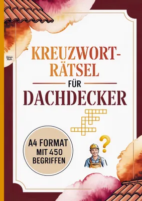 Produktbild von Kreuzworträtsel für Dachdecker