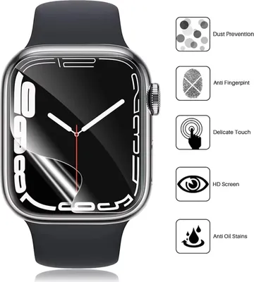 Produktbild von Für Apple Watch Series 11 / 10 42mm Hydrogel Schutzfolie Transparent Display
