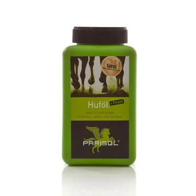 Immagine prodotto di Olio per zoccoli con ingredienti naturali e pennello, 500 ml