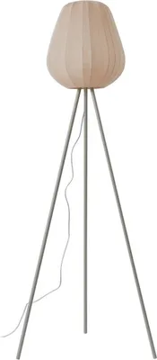 Produktbild von Lindby Stehleuchte Helin, beige, Textil, Tripod, 144 cm, E27