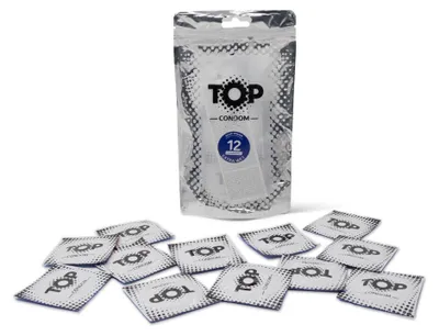 Produktbild von TOP Condoms Extra Wet 12-Condom-Pack