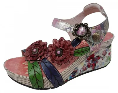 Produktbild von Laura Vita Laura Vita Keilsandalette Rosa