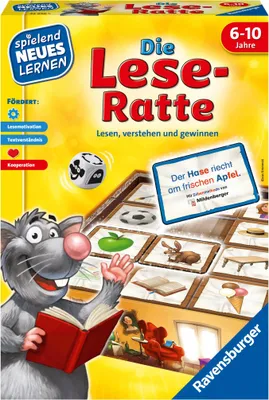 Image de Ravensburger 24956 Jeu éducatif Le rat lecteur