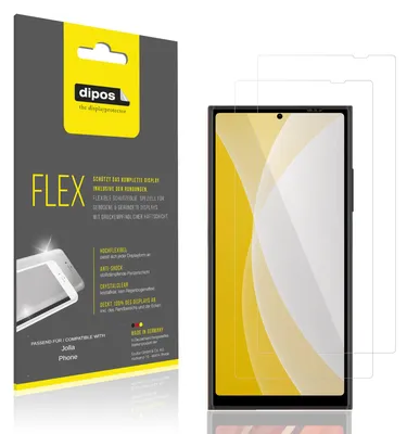 Image de 2x Film de protection d'écran pour Jolla Phone, recouvre 100% de l'écran, dipos Flex