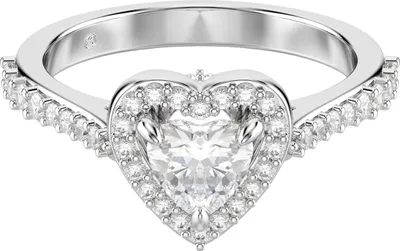 Image de Swarovski - 5744046 - Una - Couleur argent - Bague-55 correspond à la taille 17,25