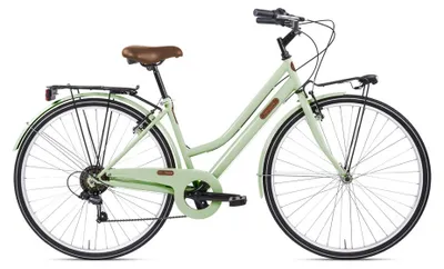 Immagine prodotto di Letoule Tropaiz - City Bike 28 - 6V Steel Lady - Verde Smeraldo Chiaro