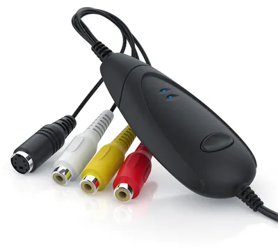 Produktbild von CSL - USB Grabber zur Audio Video Konvertierung - Videokonverter - VHS - Videoadapter zur Nachbearbeitung - MPEG-1 MPEG-2-Videocodierung