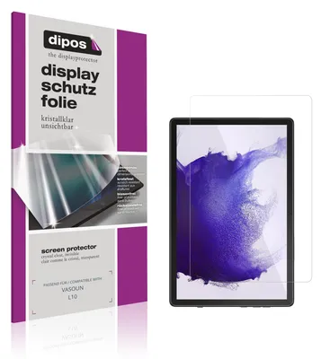 Produktbild von 2x Schutzfolie für VASOUN L10 klar Displayschutzfolie Folie Display Schutz dipos