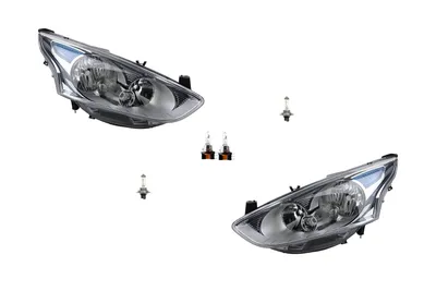 Produktbild von Scheinwerfer passend für Ford B-Max 10/2012- H15 mit H7 Set Links Rechts 1786176 1776015 Johns