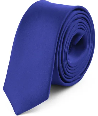 Produktbild von Ladeheid Herren Schmale Krawatte SP-5 (150cm x 5cm, Blue45)