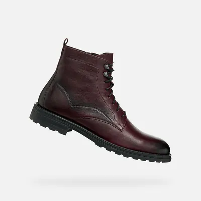Produktbild von Geox Redclif Herren-Ankle-Boots in Burgunderrot 41