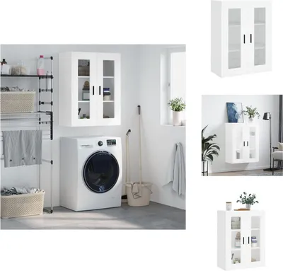 Image de vidaXL Armoire murale blanc 69,5x34x90 cm - Sideboards