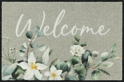 Produktbild von Salonloewe BOTANICAL WELCOME Fußmatte Wohnmatte 50 x 75 cm
