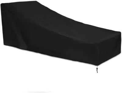 Imagen del producto de Funda impermeable para tumbonas – Cubierta protectora – Funda para muebles de jardín – Tumbona – Tejido Oxford 210D – Incluye bolsa de transporte