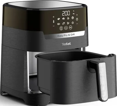 Produktbild von Tefal Easy Fry & Grill Precision Heißluftfritteuse EY5058, Heißluftfritteuse, 4,2 l, 80 °C, 200 °C, 6 Person(en), 60 min
