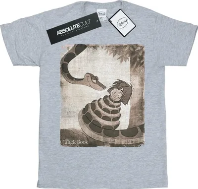 Produktbild von Disney - "The Jungle Book Hypnosis" T-Shirt für Herren BI31396 (XXL) (Grau)