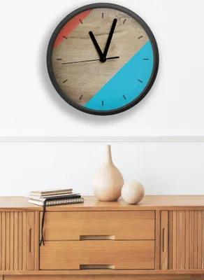 Obrázok produktu pre Opviq, Artavessa3Dclock10, Dekoratívne hodiny z MDF, Viacfarebné, 100 % MDF, 36 x 36 x 1 cm