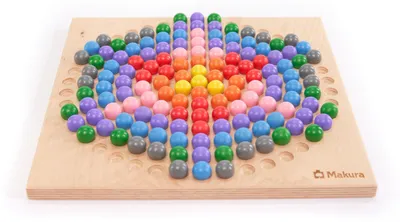 Image de EDUPLAY 120959 Jeu de billes, multicolore