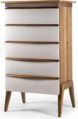Obrázek produktu pro Schlafzimmer Kommode Braun Holzmöbel Holz Kommodenschrank