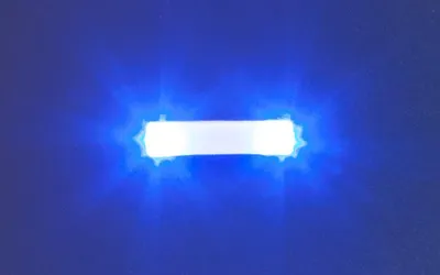 Produktbild von Faller 163763 Blinkelektronik, 15,7 mm, blau Epoche